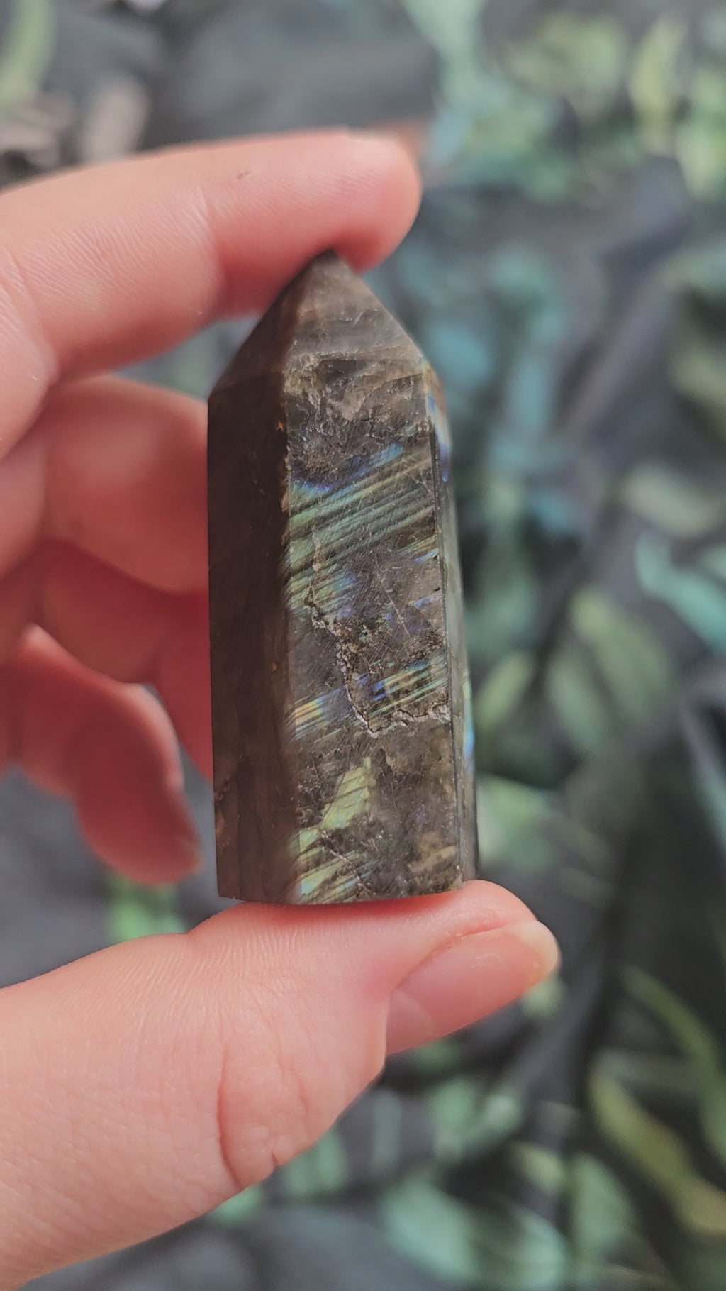 Labradorite tower
