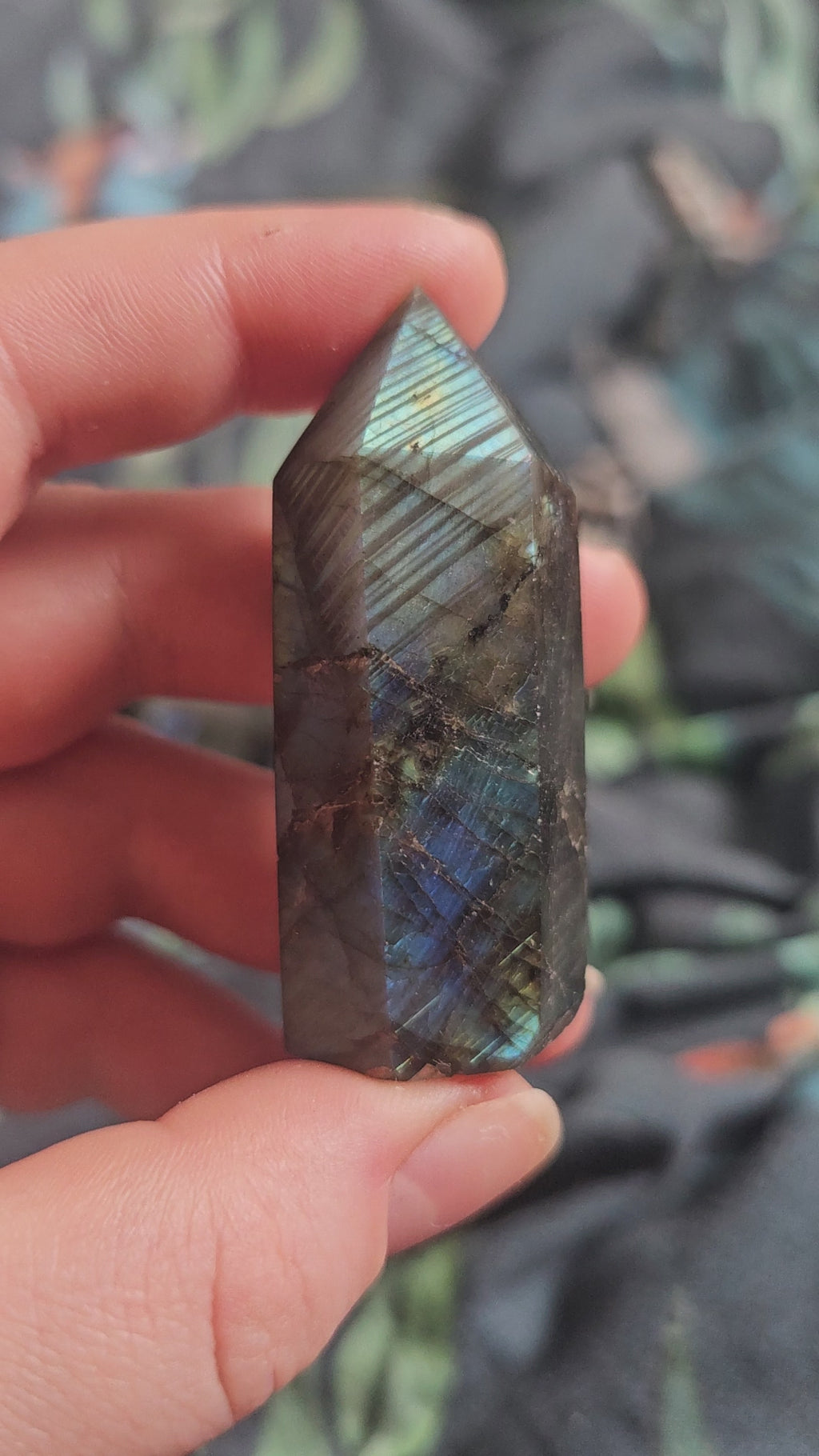 Labradorite tower