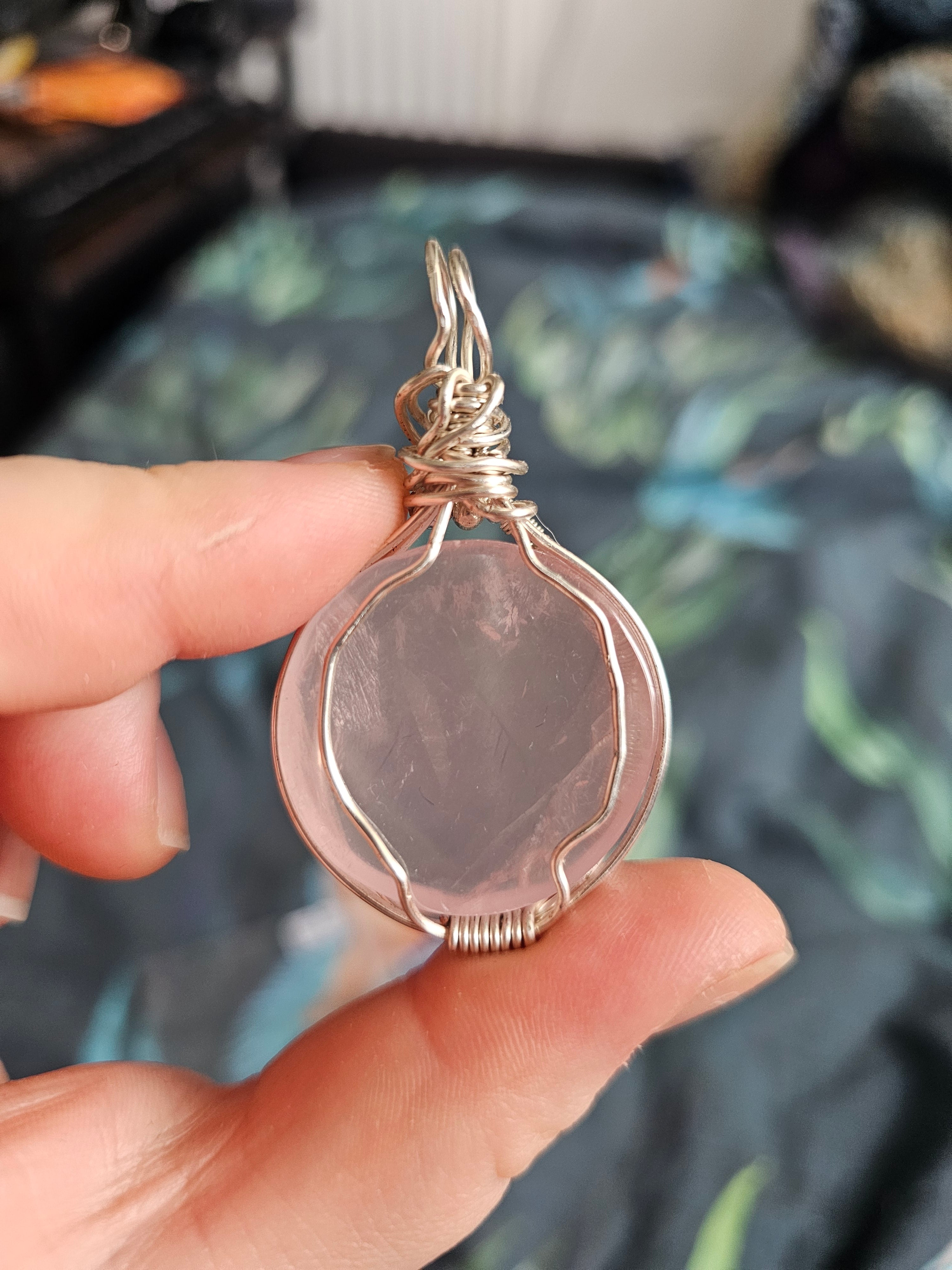 Rose Quartz Pendant