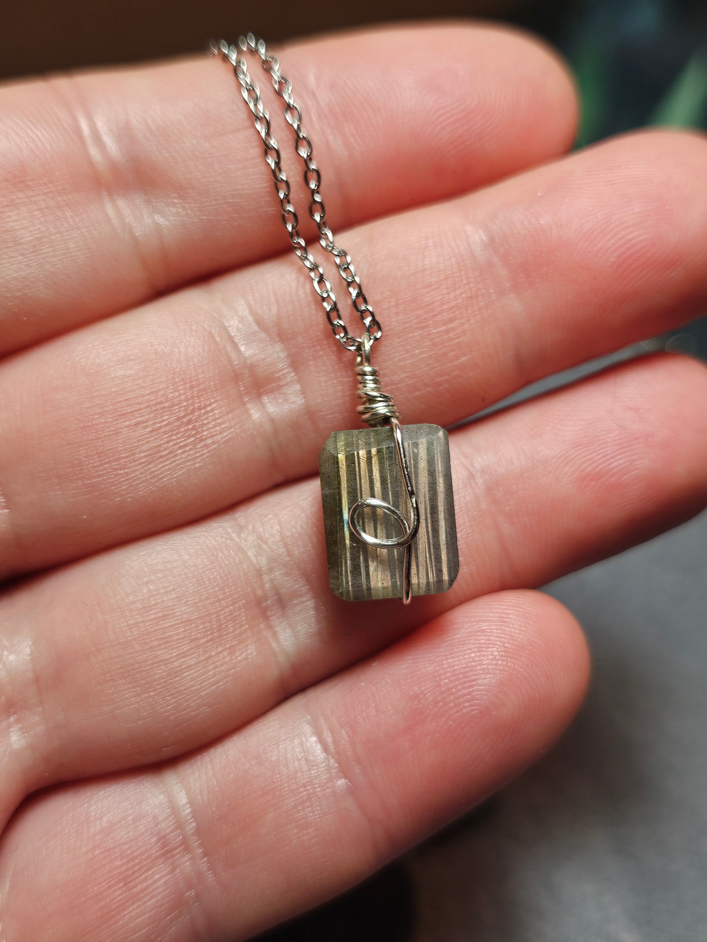 Labradorite pendants