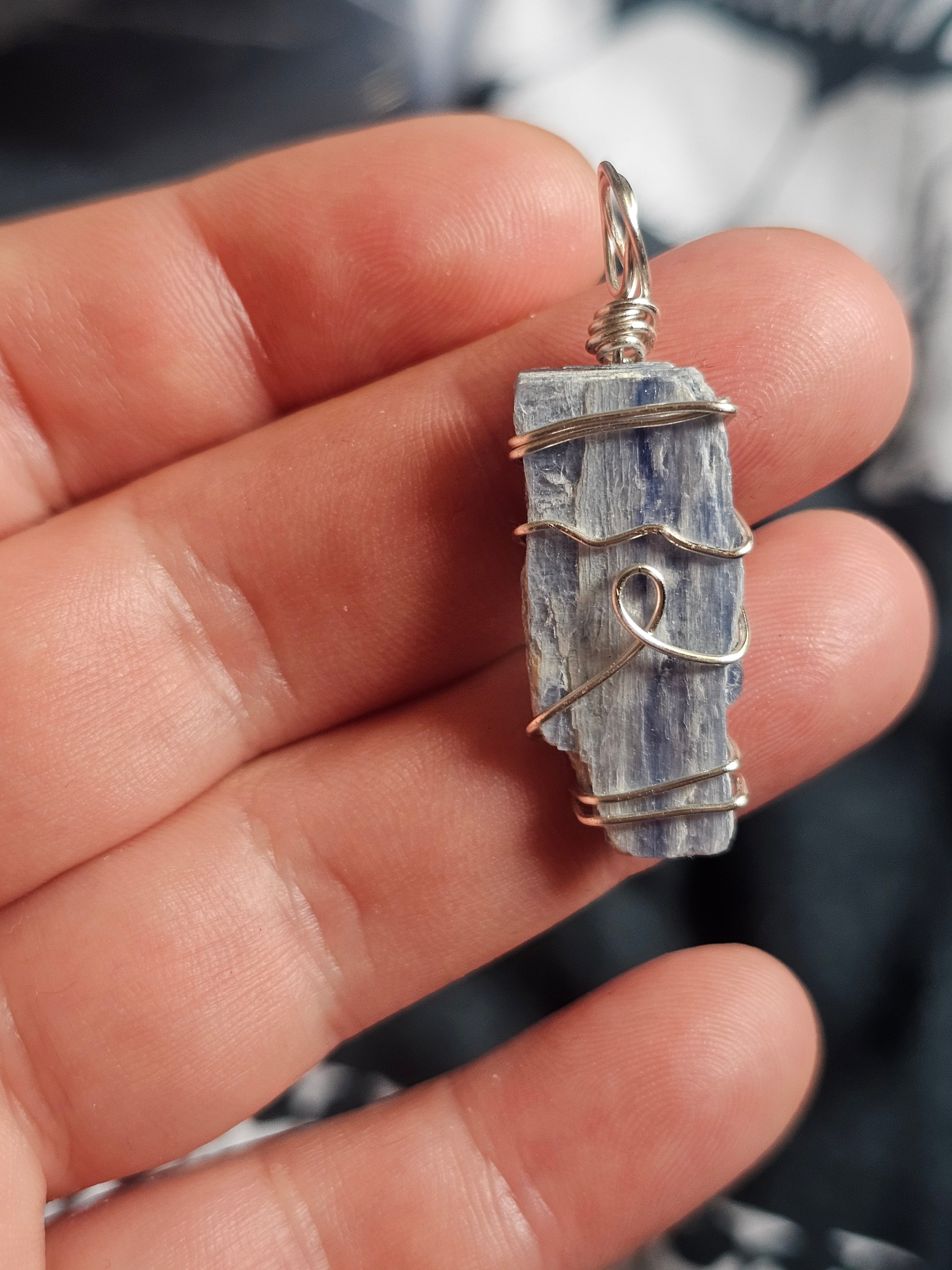 Blue Kyanite Pendant