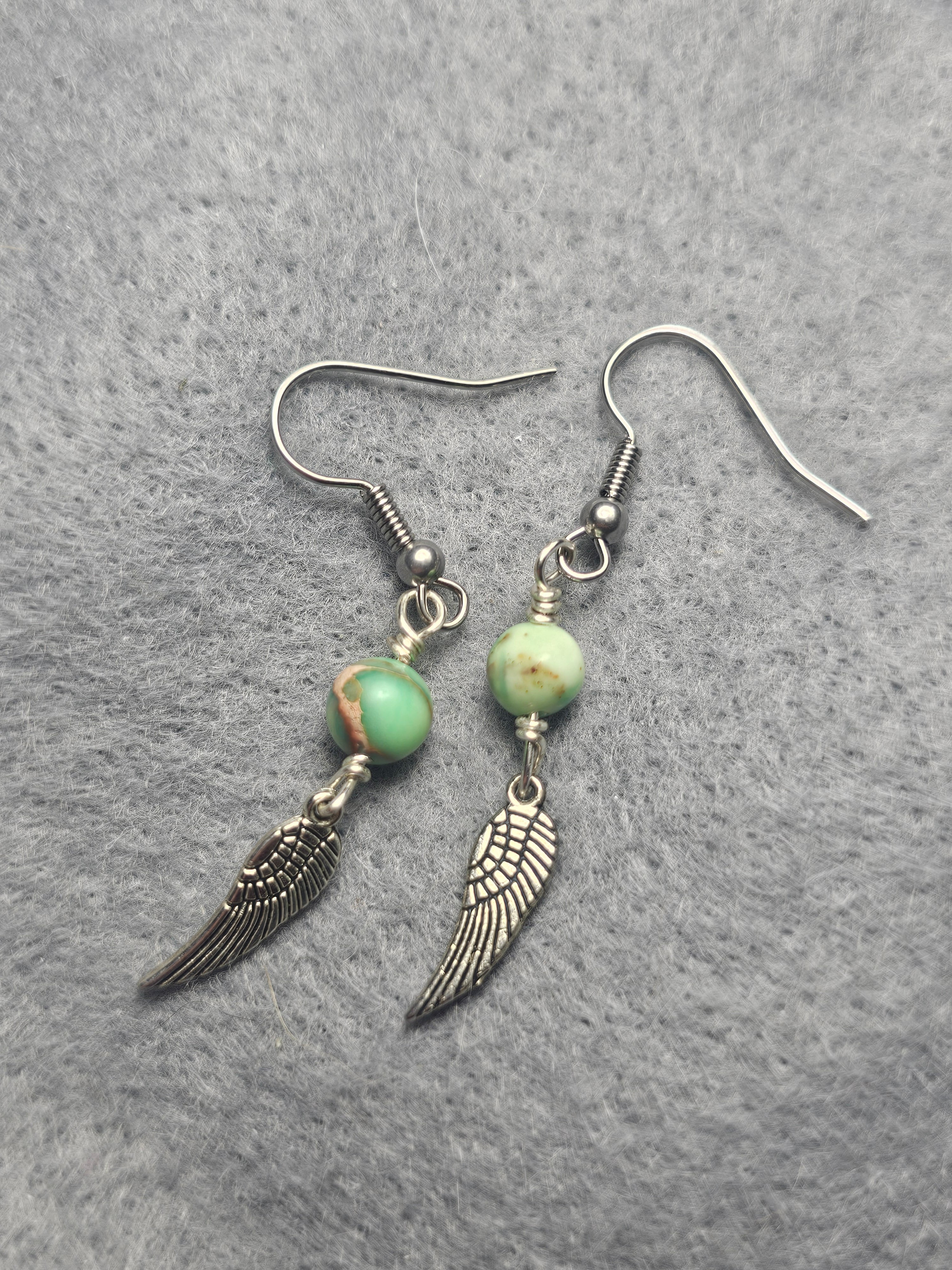Sediment jasper earrings
