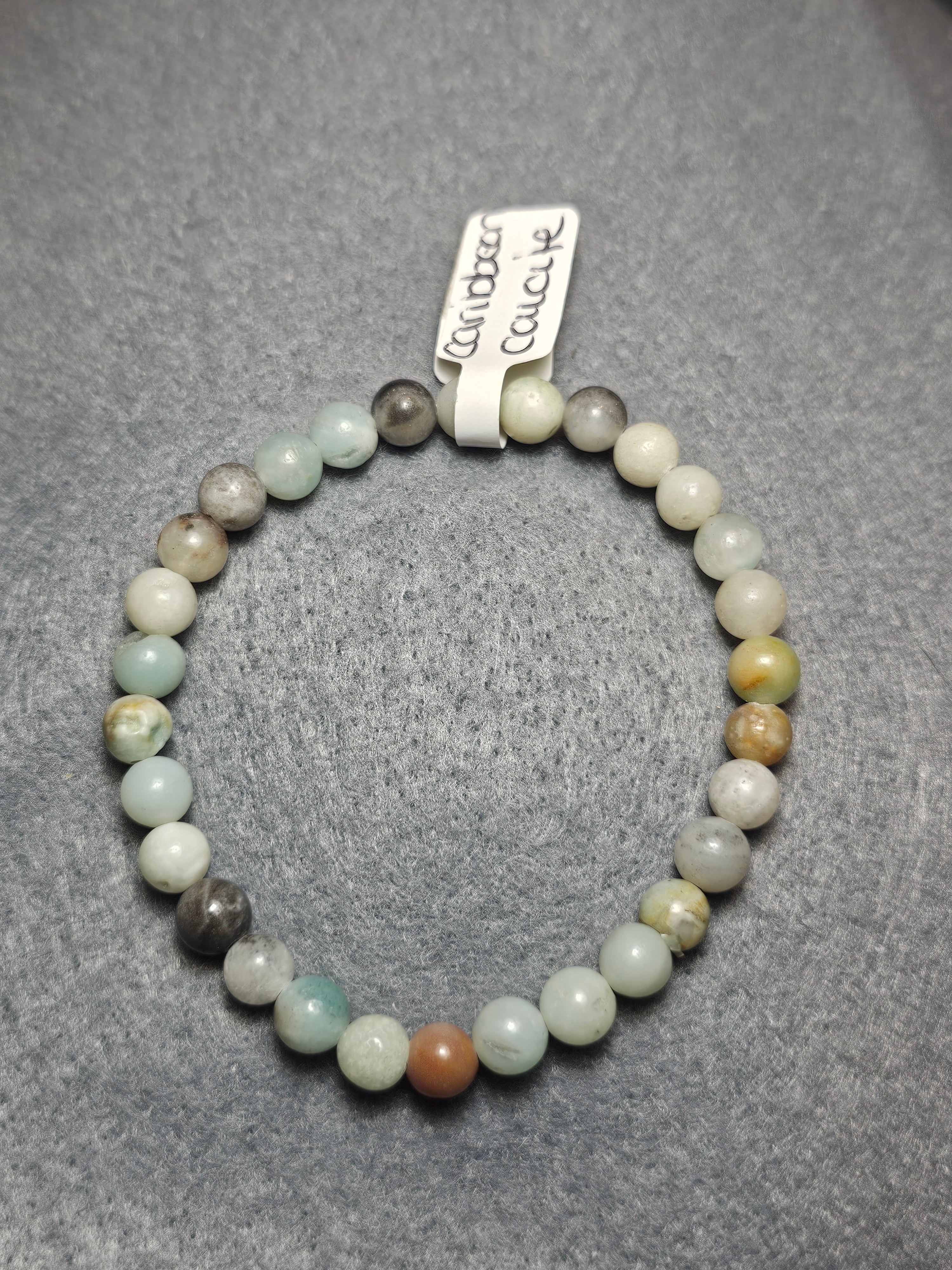 Caribbean calcite bracelet