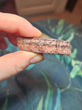 Raw red tigerseye