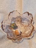 Moss agate mini spheres