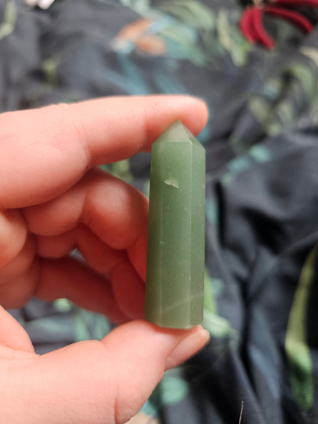 Green adventurine towers