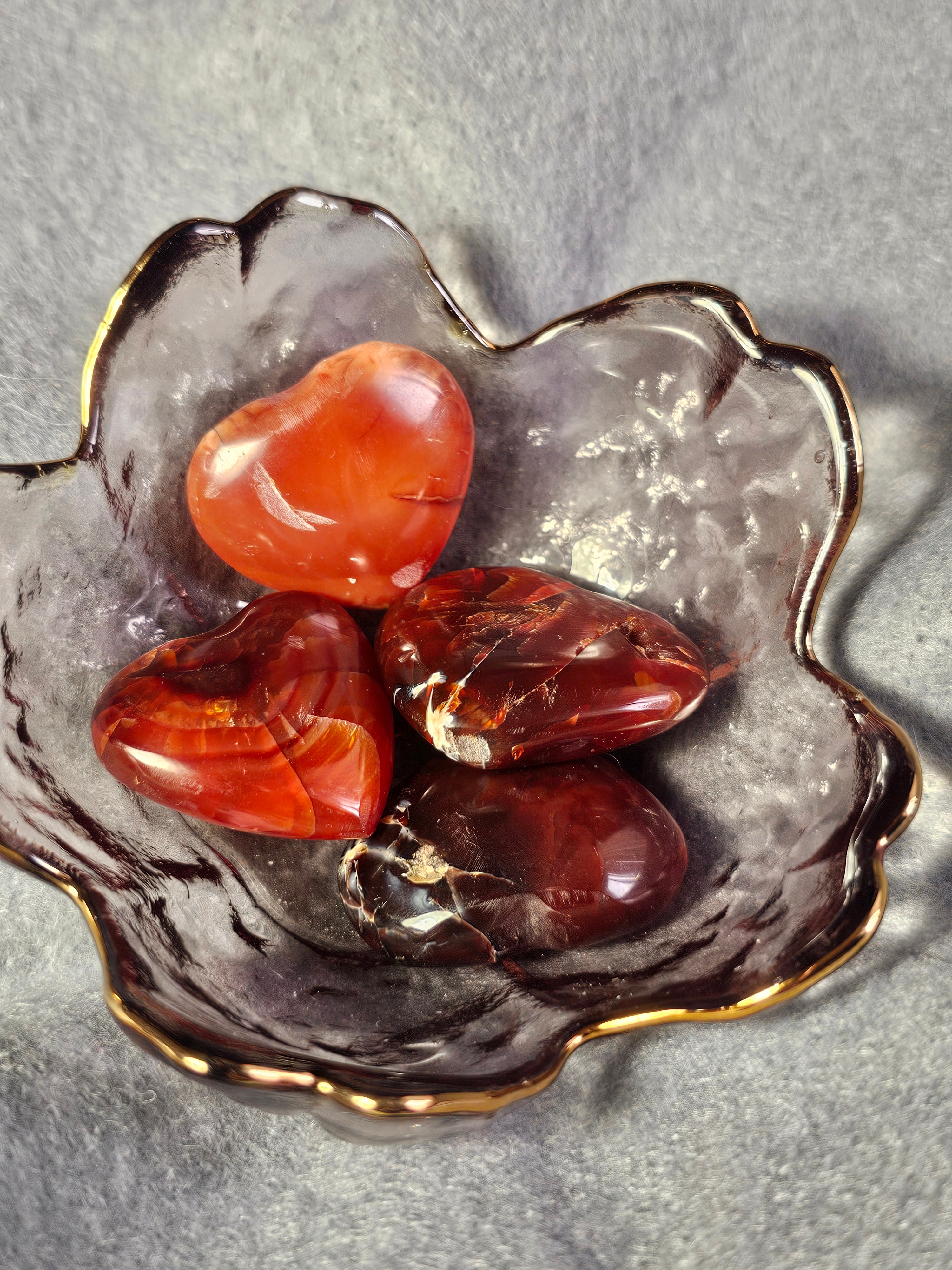 Carnelian hearts