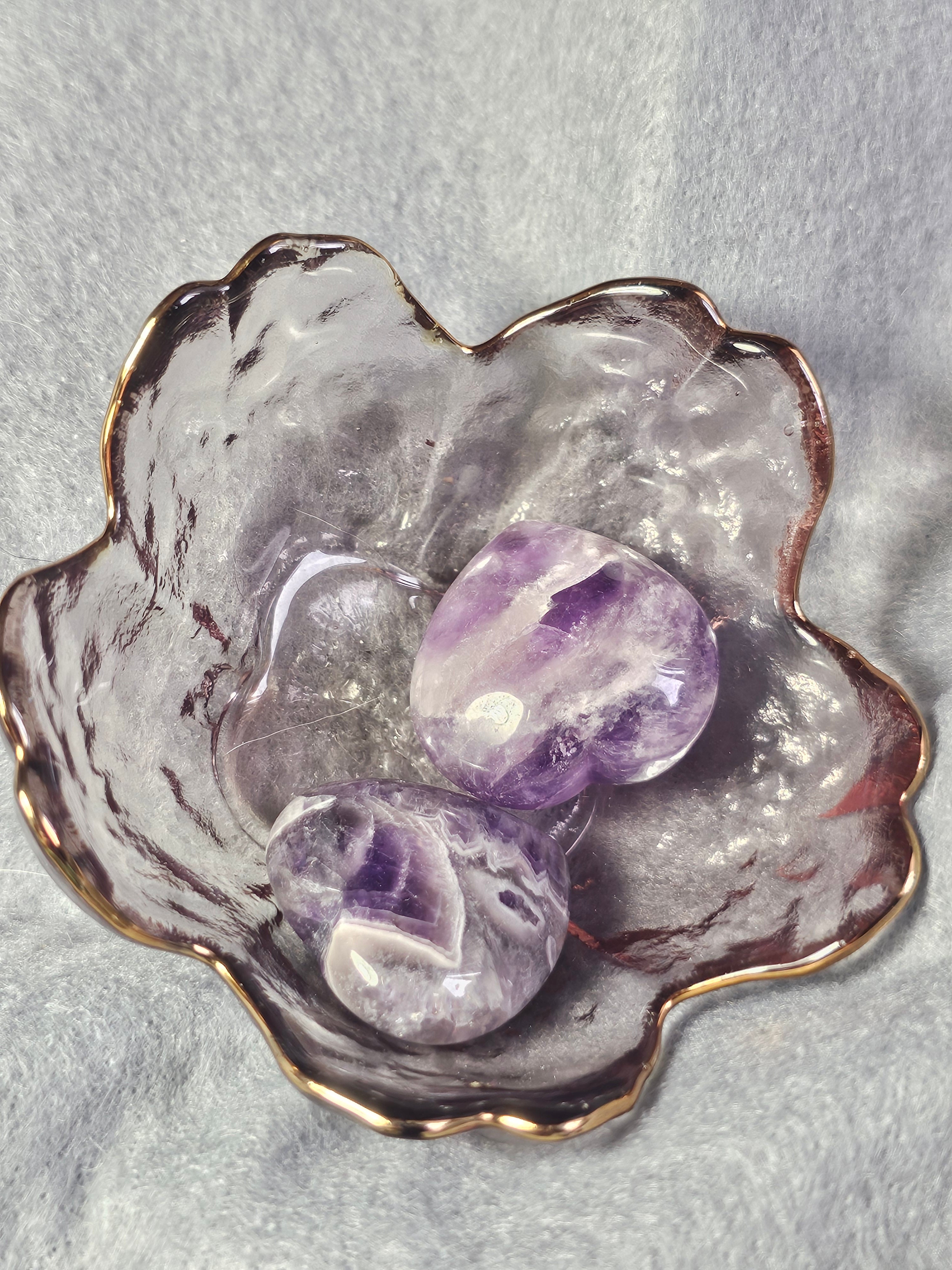 Amethyst heart