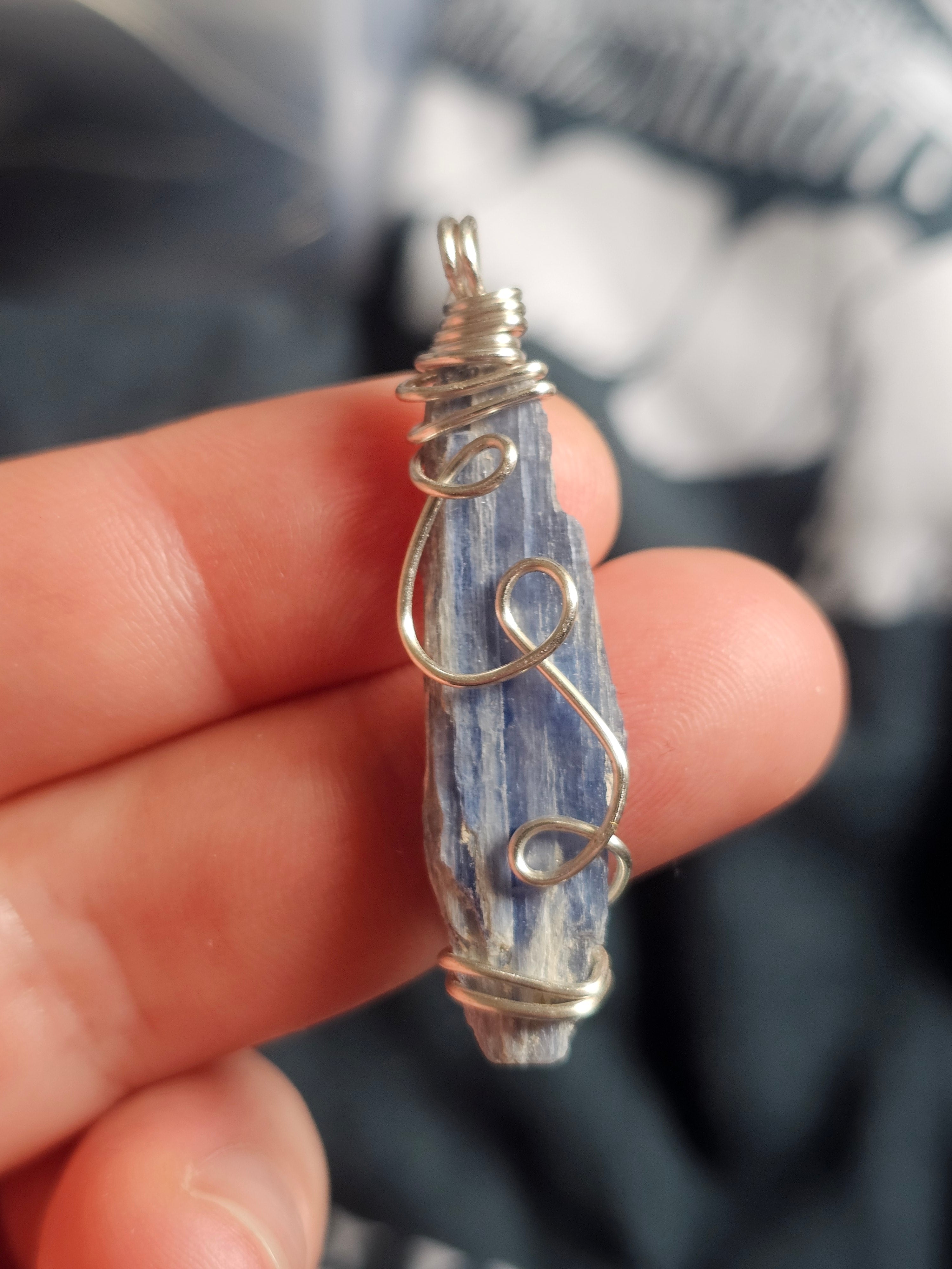 Blue Kyanite pendant