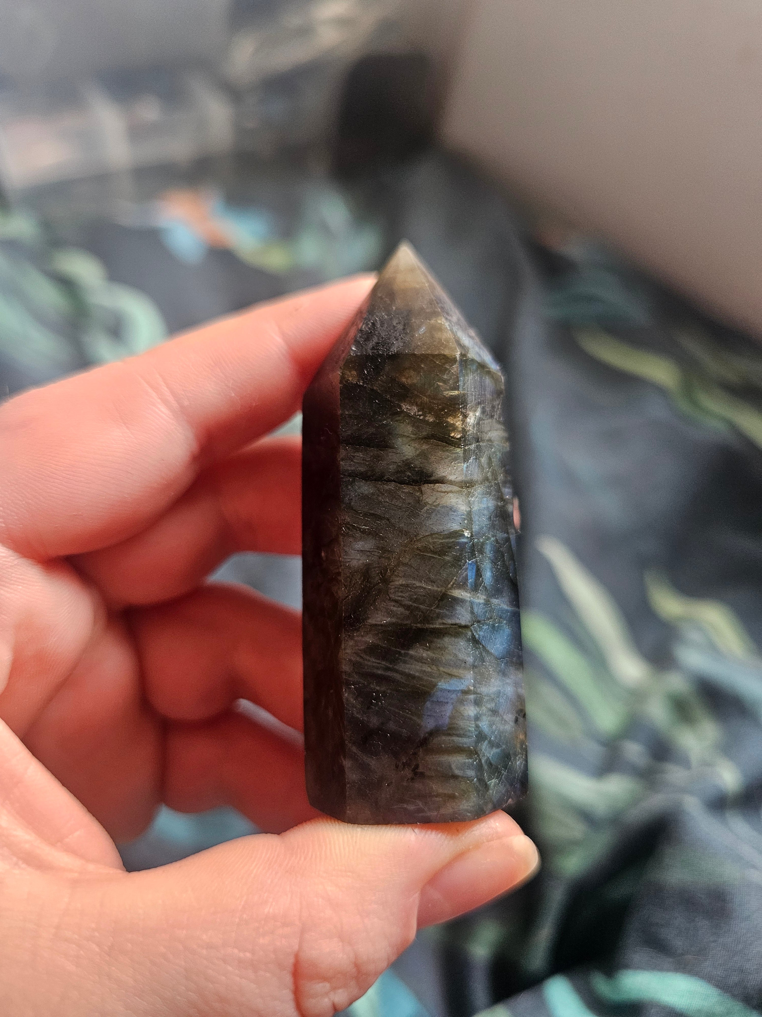 Labradorite tower