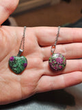 Ruby in zoisite pendant