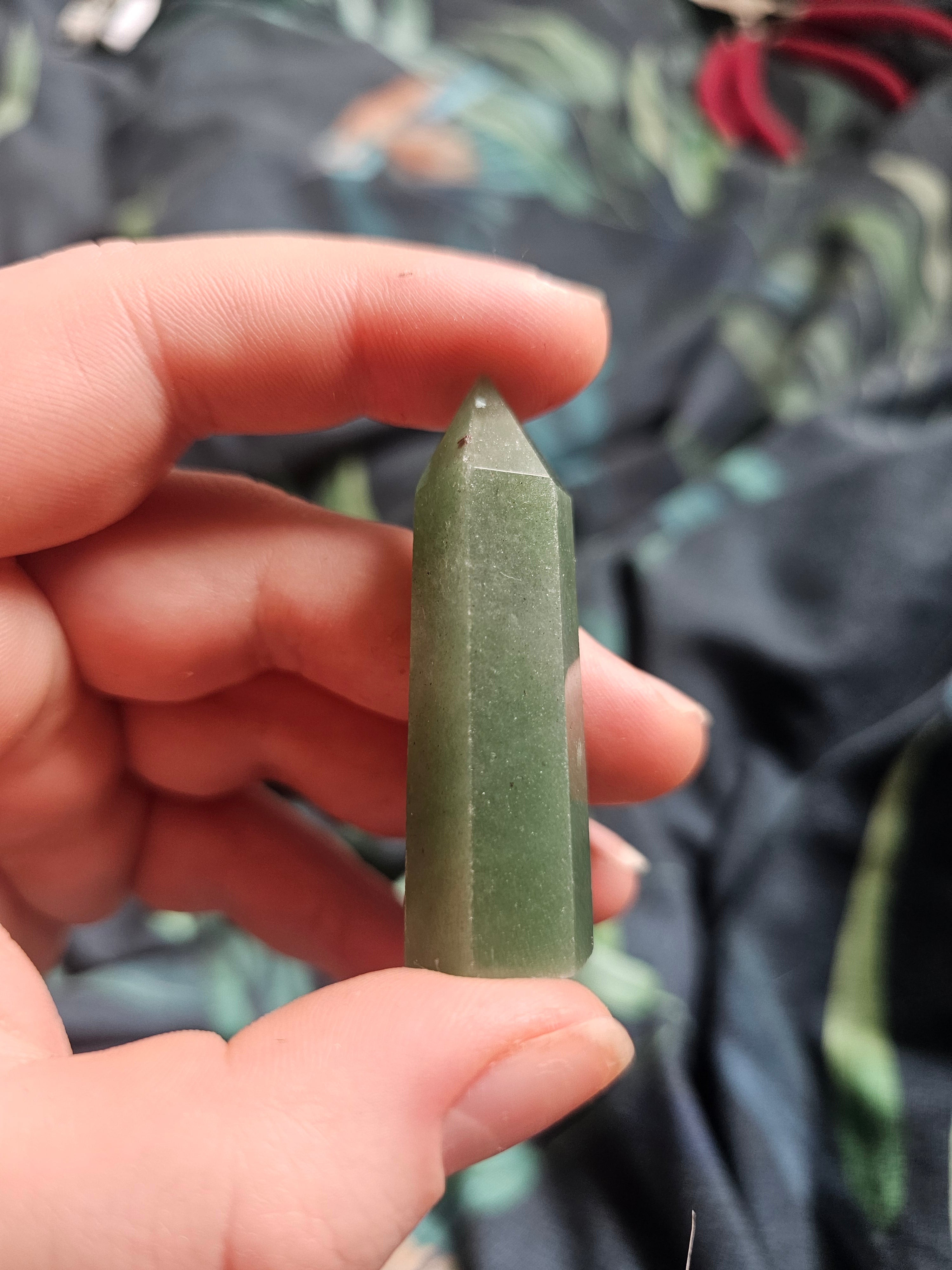 Green adventurine towers