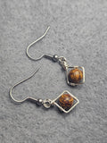 Elephant jasper earrings