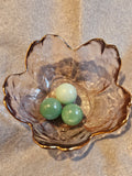 Green adventurine mini spheres