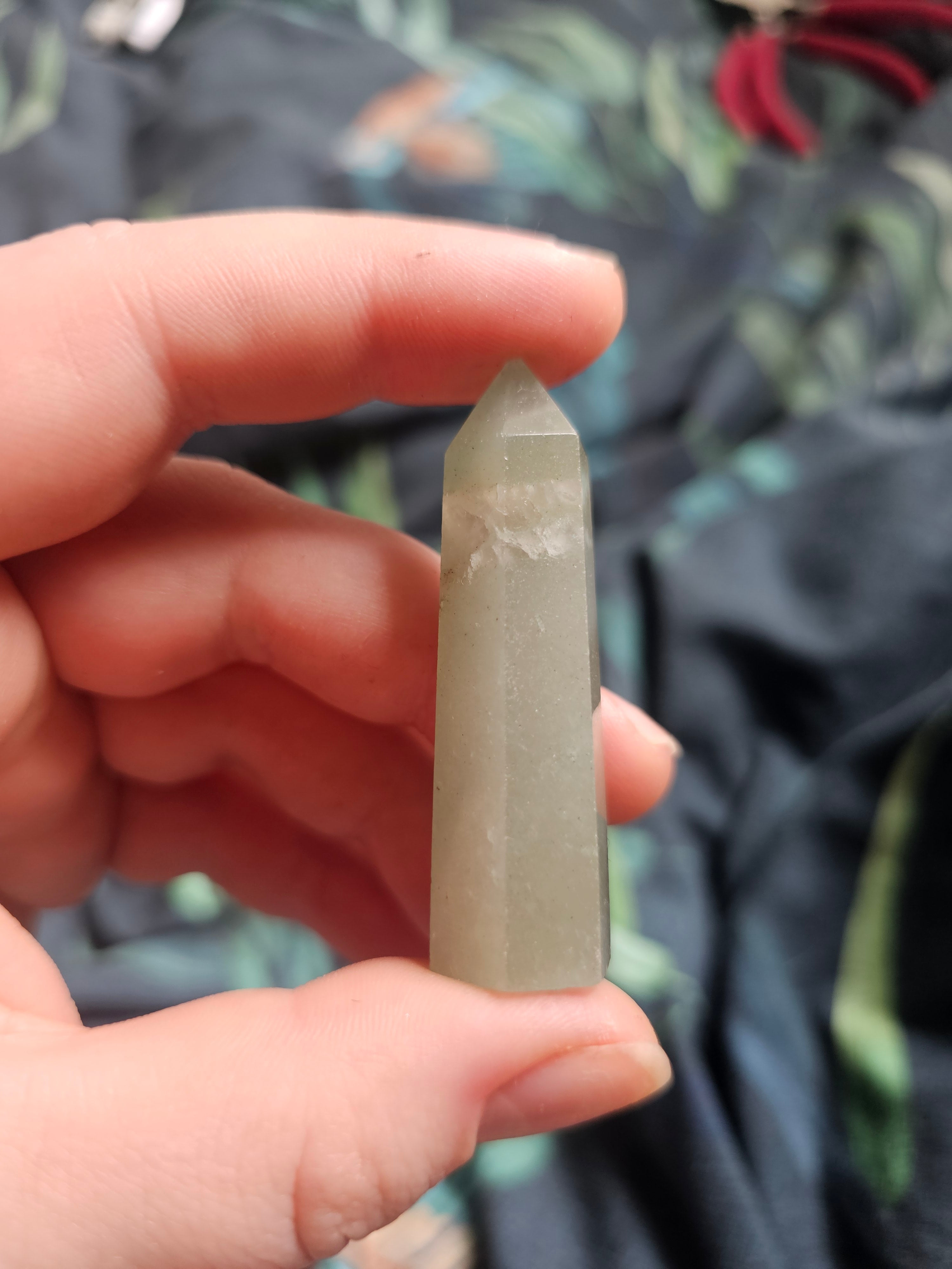 Green adventurine towers