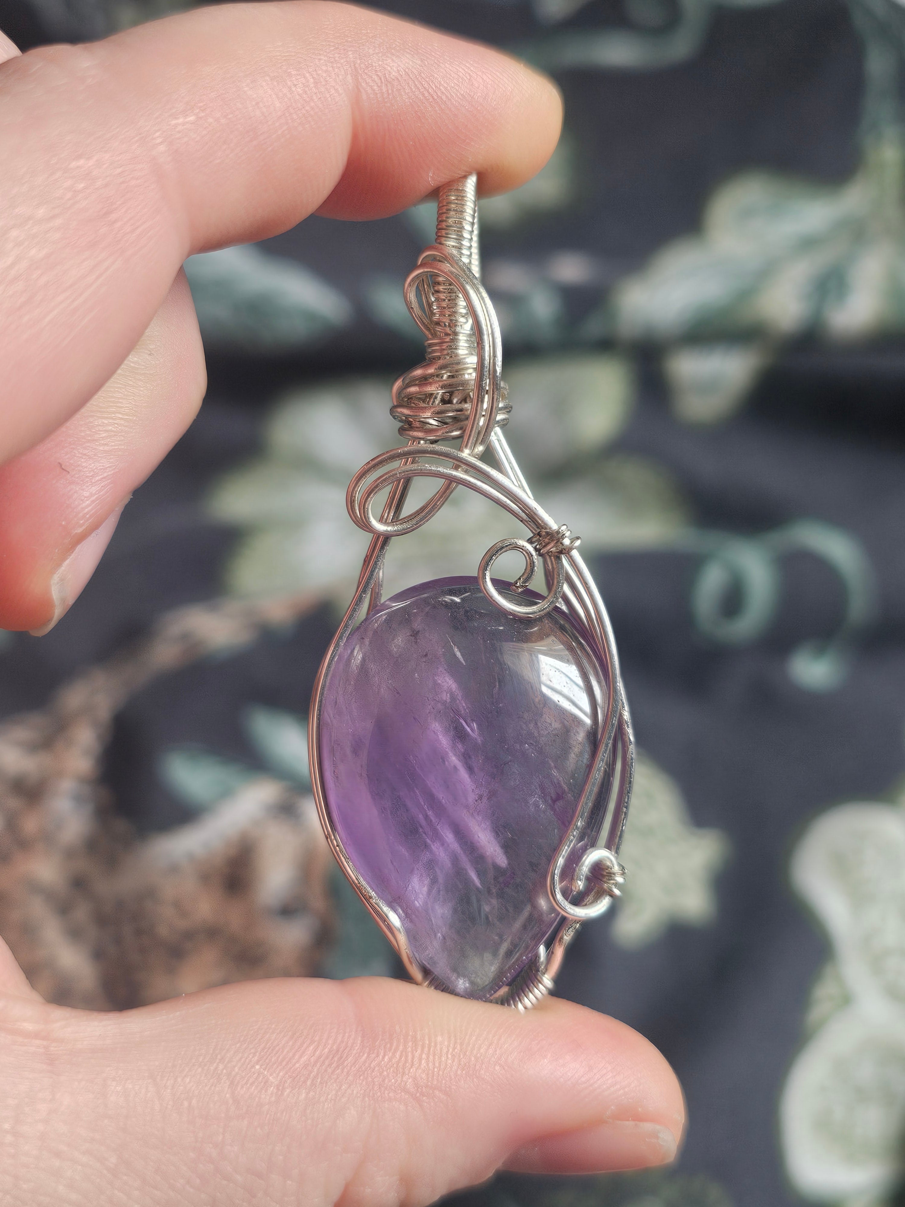 Amethyst pendant