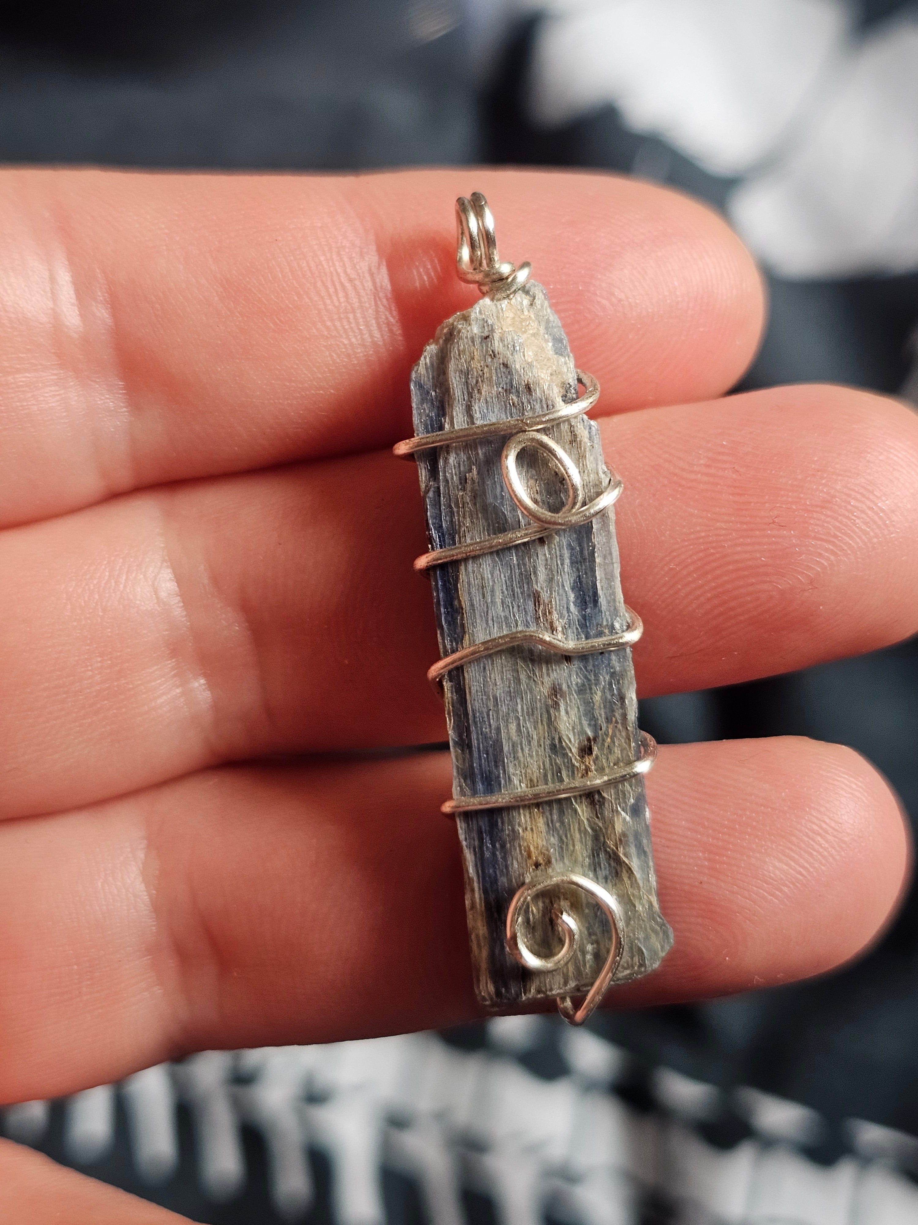Blue Kyanite pendant