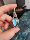 Blue flashy Labradorite