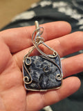 Blue Pietersite pendant