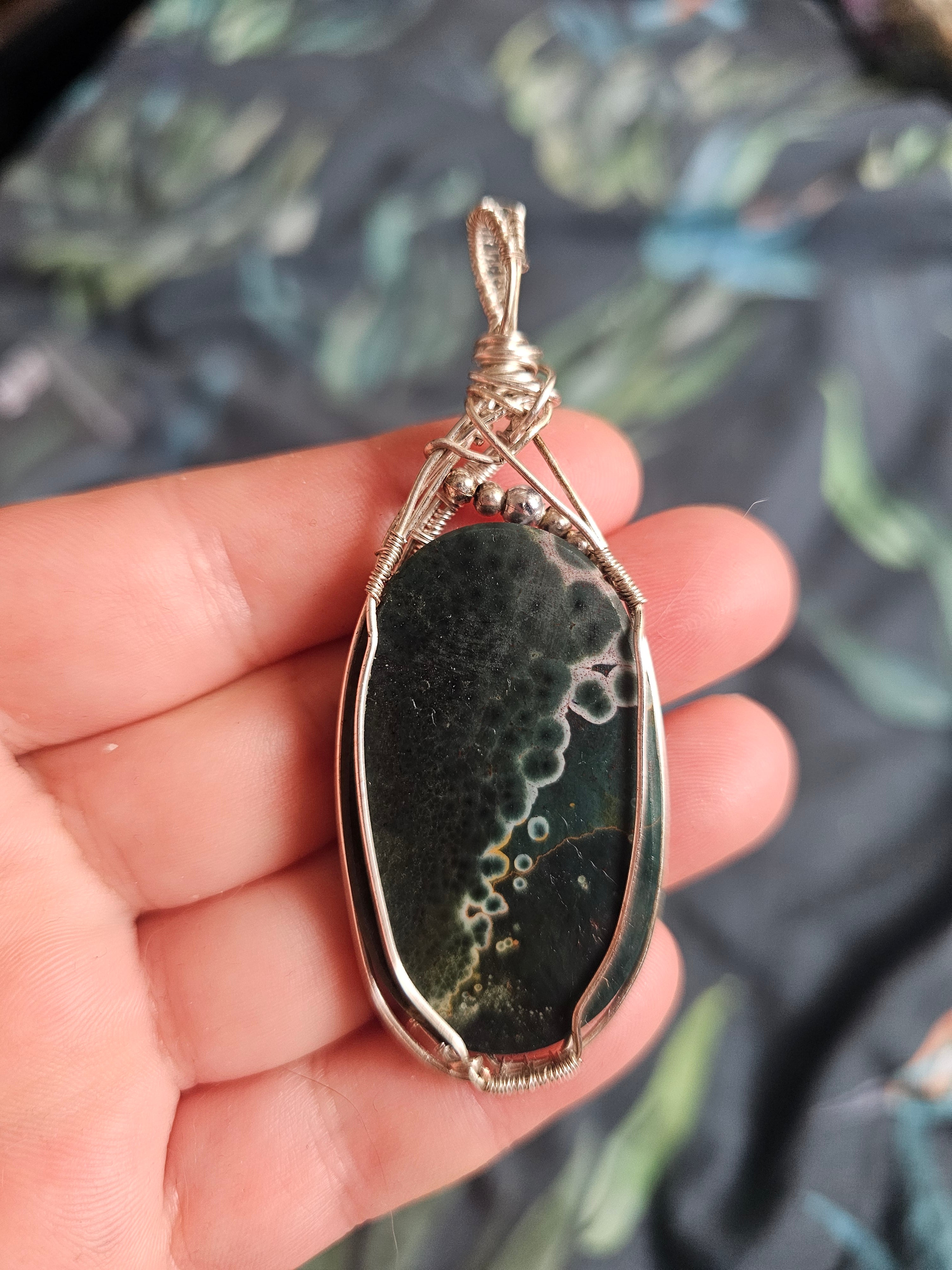 Ocean Jasper Pendant